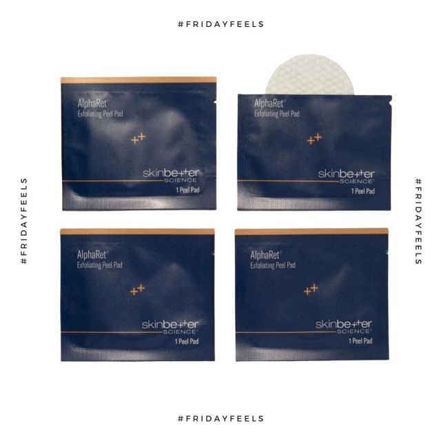 Boost your skincare regimen with our new AlphaRet Exfoliating Peel Pads from @skinbetter! ⁠
⁠
These individually wrapped pads are designed to:⁠
⁠
🌀Reduce the appearance of fine line + wrinkles, pores + rough patches.⁠
🌀Support exfoliation + remove dead skin to help prevent clogged pores.⁠
🌀Improve the appearance of skin imperfections. ⁠
⁠
These pads are a ✨MUST-HAVE✨ in your skincare routine!⁠
⁠
#skinbetter #newproduct #skincare #skinbetterscience #skinbetterproducts #rejuvenate #protect #serum #antioxidant #skinprotectin #AlphaRet #peelpads #DFPS #dilworthbeauynurse #skinhealth #beauty #antiaging ⁠
