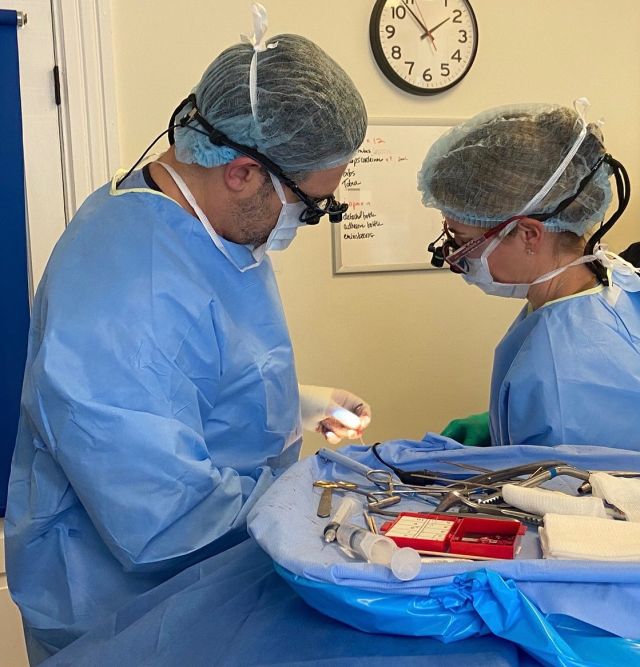 Dr. Garcia & Dr. Surowitz are working their magic in the OR today!✨

#facialplastics #naturalresults #plasticsurgery #boardcertified #boardcertifiedfacialplasticsurgeons #dilworthfacialplastics #facialplasticsurgeons #surgery #operatingroom #facelift #rhinoplasty #blepharoplasty
#otoplasty #charlottenc
