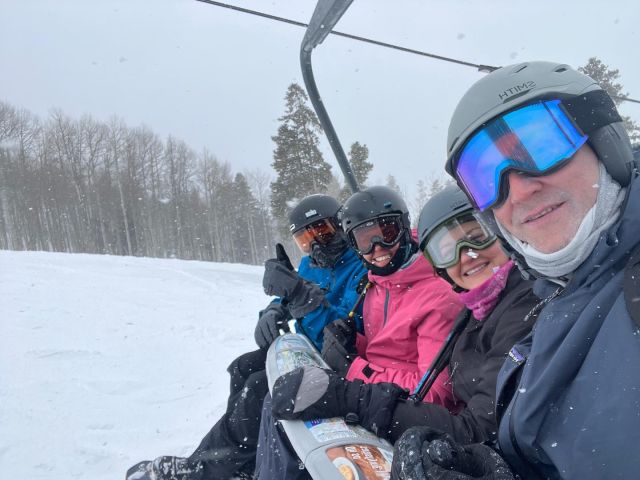 Dr. Garcia, Dr. Surowitz, and their spouses are spending the week skiing in Colorado and attending the Reaching New Peaks in Facial Plastic Surgery Conference.