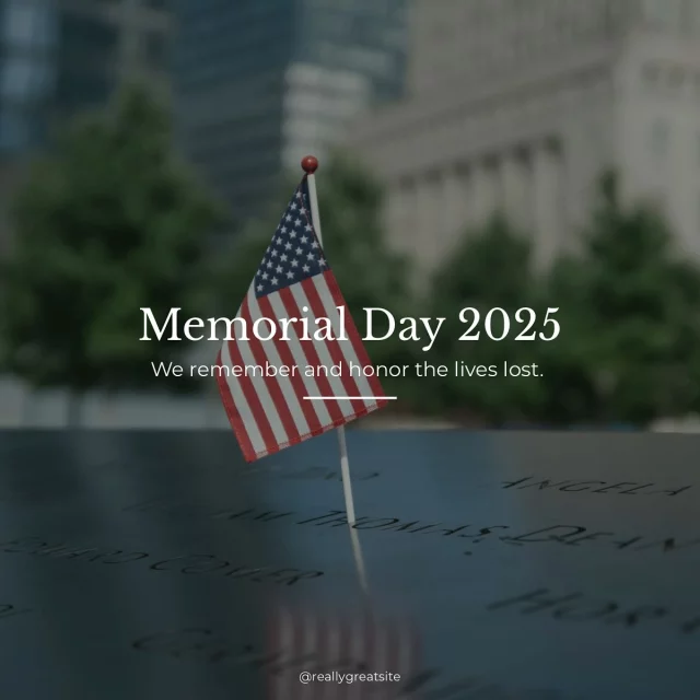 Today, we pause to remember and honor the brave men and women who made the ultimate sacrifice for our country. Their courage and dedication will never be forgotten. ♥️🤍💙

Our office will be closed on Monday, May 26th in observance of the holiday. We will resume normal hours on Tuesday, May 27th.