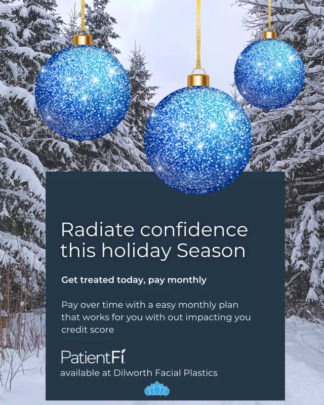 Big treatments don’t have to mean big upfront costs.
With PatientFi, you can finance your favorite services with flexible monthly payments made to fit your budget. 💙
Ask us how to get started!

PatientFi financing, aesthetic treatment financing, Dilworth Facial Plastics, pay over time for cosmetic treatments, Charlotte cosmetic financing, plastic surgery payment plans, med spa financing options, budget-friendly aesthetic treatments, monthly payments for injectables, financing for Botox and filler, hair restoration financing, facelift financing Charlotte, flexible payment plans, soft credit check financing, PatientFi Charlotte NC, affordable cosmetic treatments, beauty on a budget, finance your glow, cosmetic procedure financing